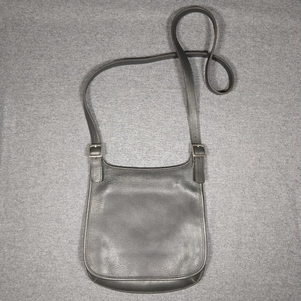 Coach Charcoal Grey Crossbody Purse